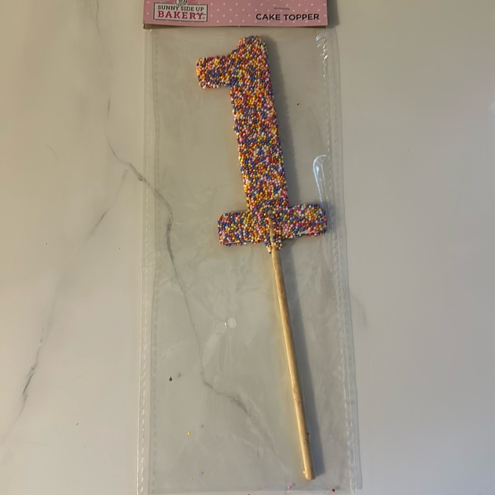 “1” Cake Topper